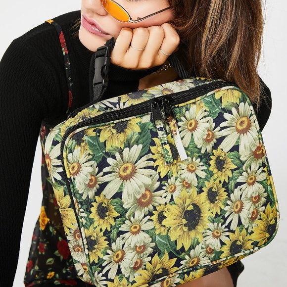 Dickies Flower Power Sunflower Tapestry Lunch Box - Picture 1 of 5
